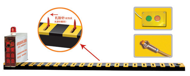 衢州集聚区V3嵌入式闯岗自动扎胎器/阻车器